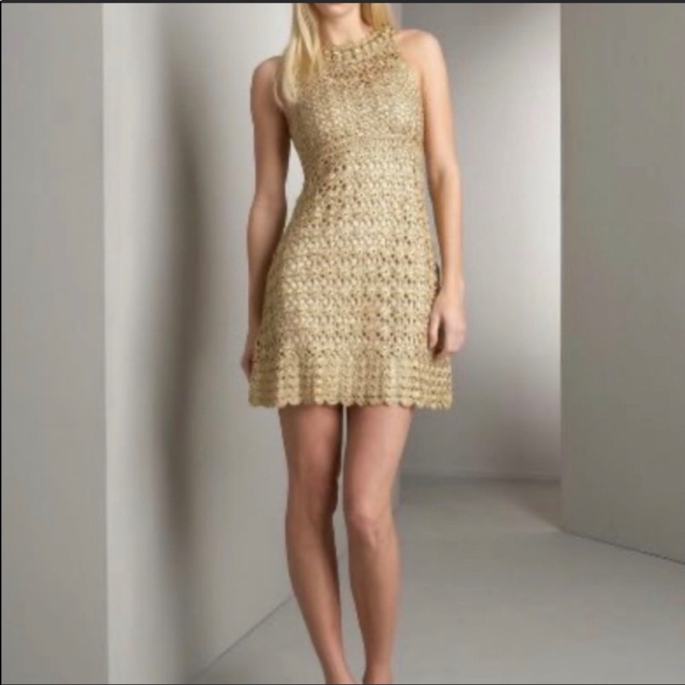 Diane Von Furstenberg crochet dress